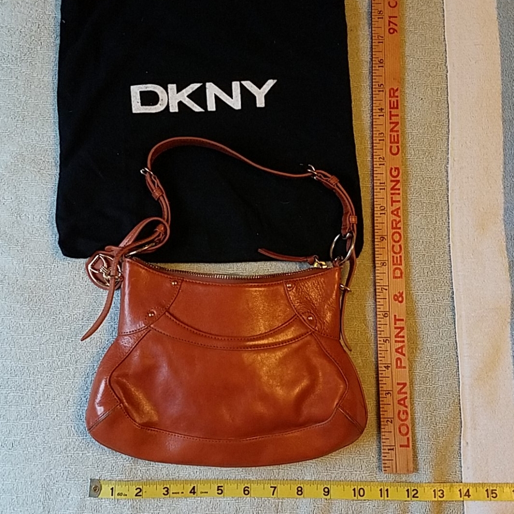 Light brown DKNY handbag